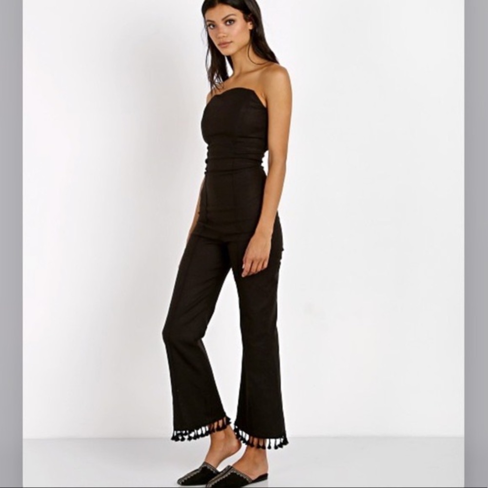 Stone Cold Fox linen jumpsuit